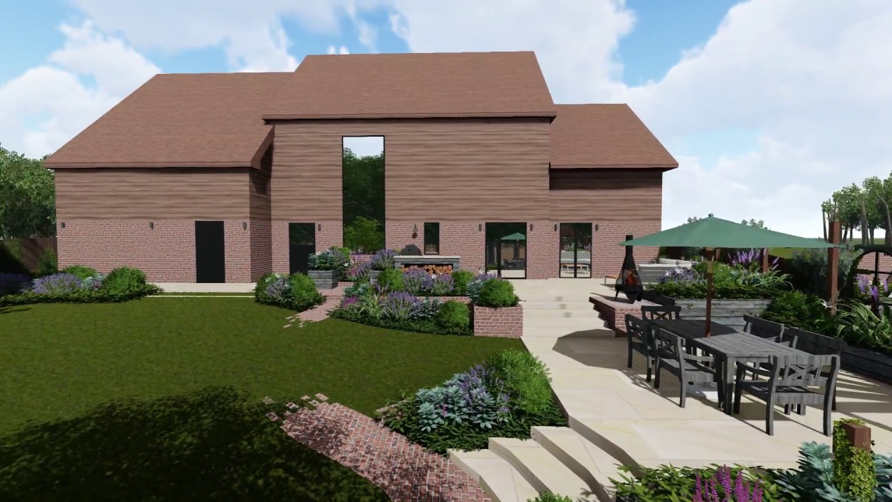 Woodland Garden Design - YouTube