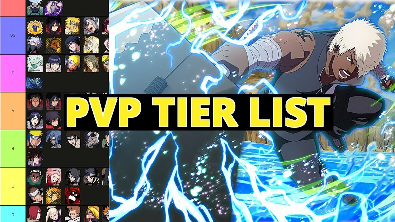 Naruto Blazing PVP Tier List With The New Darui!! (Updated Version) (September 2020)