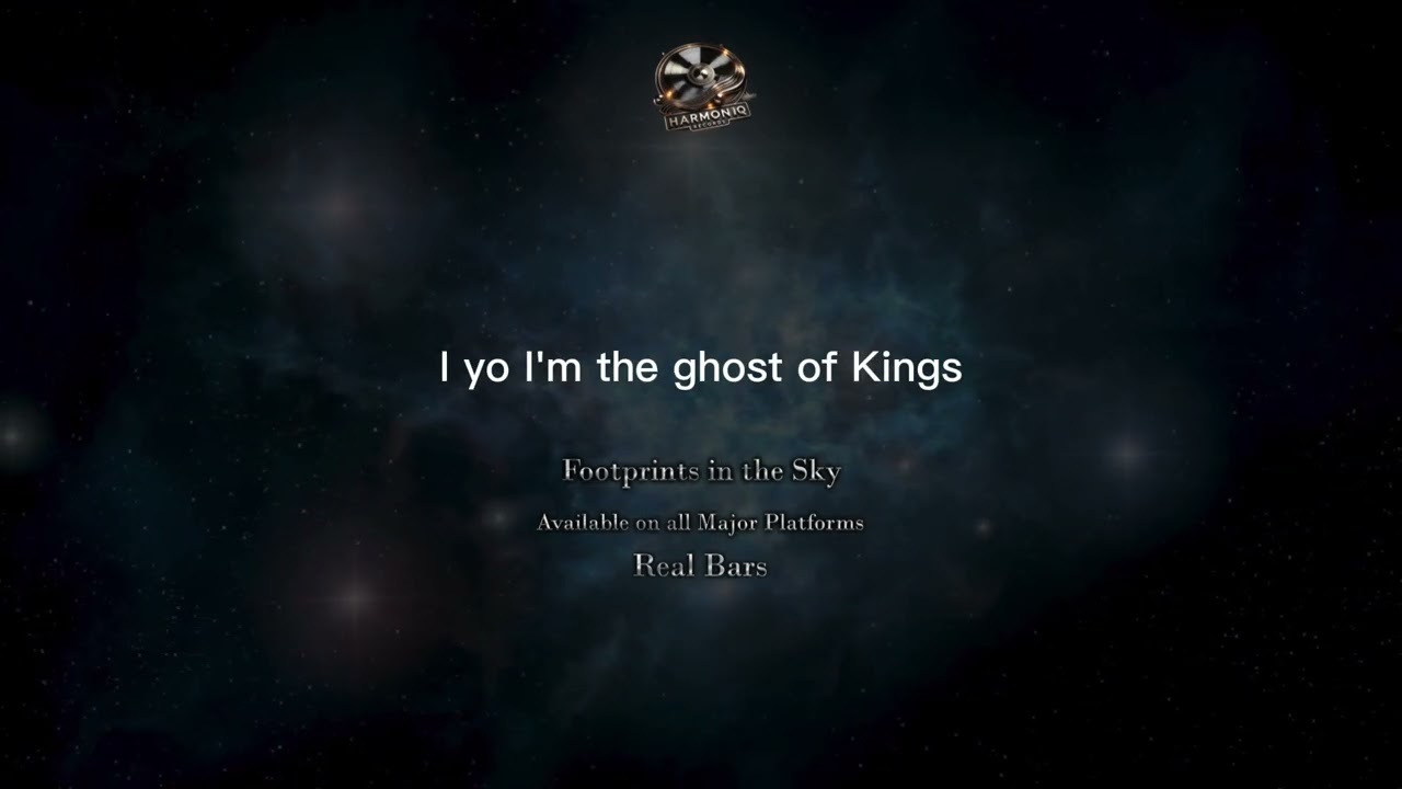 Footprints in the sky by Real Bars Lyric Video