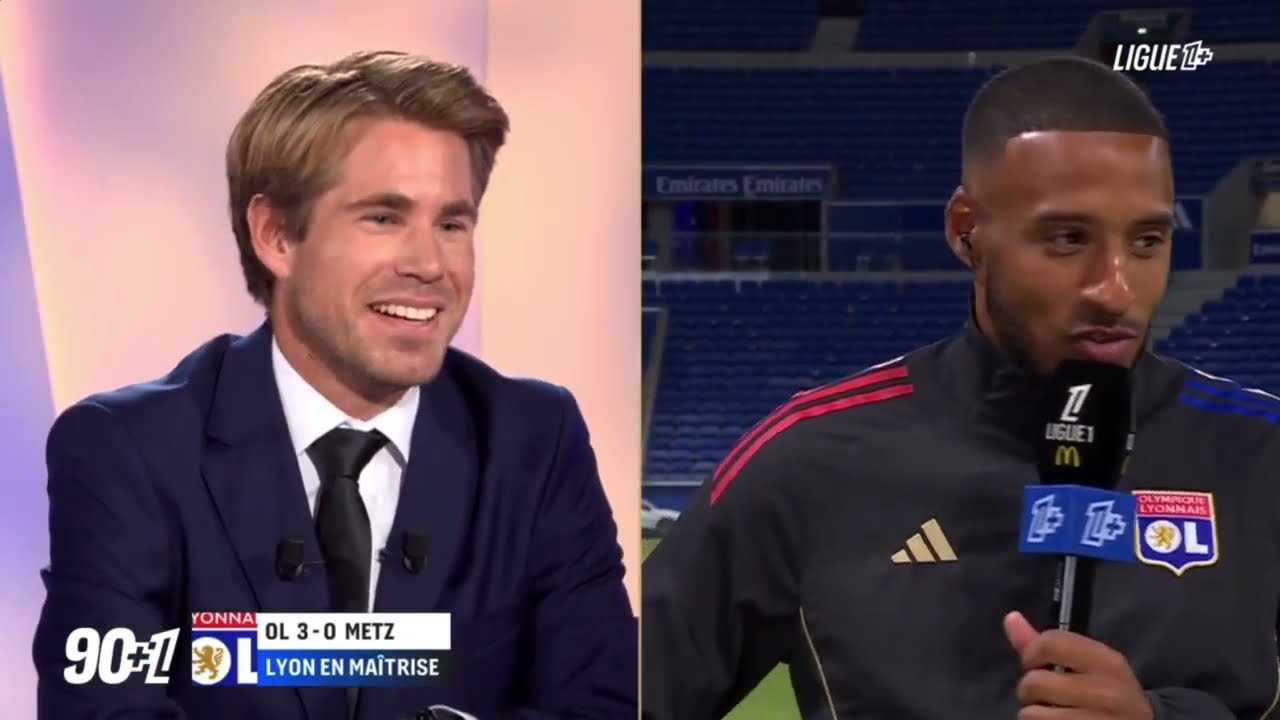 Corentin Tolisso remet en place Giovanni Castaldi après OL - Metz 
