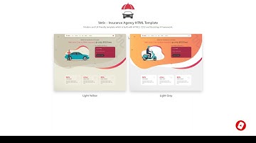 Vetiv - Insurance Agency HTML Template car insurance website creative website