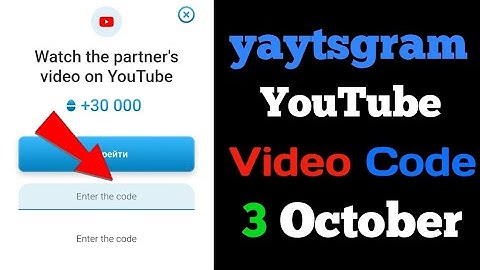 Yaytsogram youtube code | YAYTSOGRAM YouTube Code 3 October | yaytsogram code | #yaytsogram