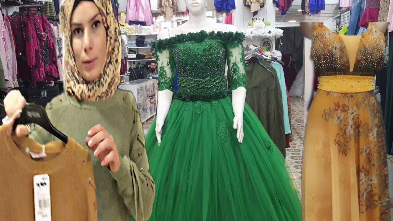 فساتين من اجمل الموديلات السوريا والتركيا😱