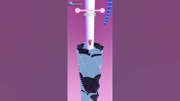 World Record Stackball 3D Games #shorts #stackball #shots #trending #trap #gaming