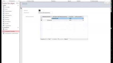 Cómo crear un formulario con subformulario en Access
