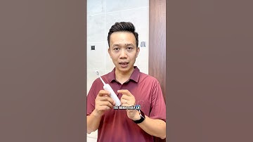 Bàn chải điện Laifen Wave cho thời gian sử dụng lên đến 2 tháng #banchaidienrungxoay #laifenwave