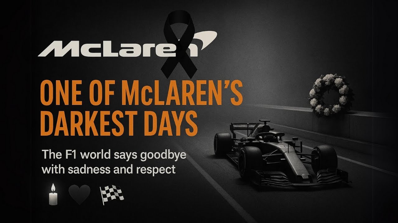 ONE OF THE SADDEST MOMENTS IN MCLAREN HISTORY — PADDOCK MOURNS | F1 News