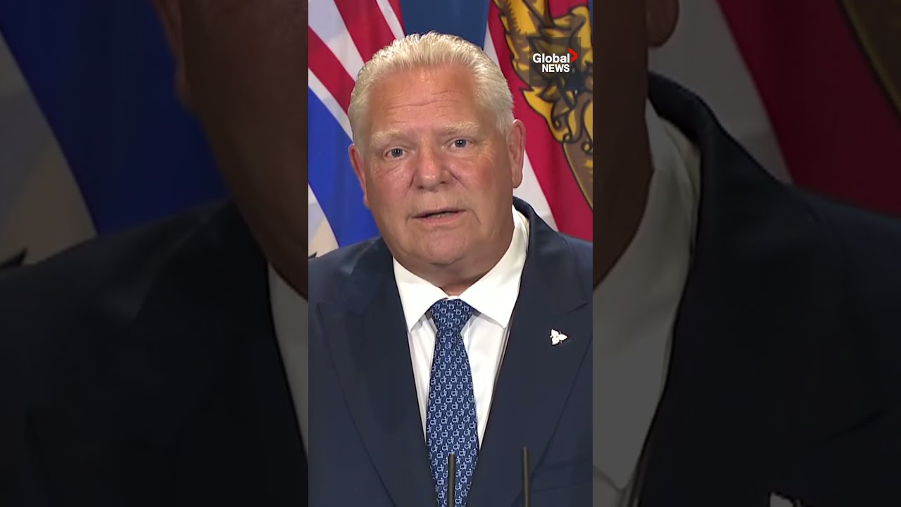  Thank President Trump For Canada S Big Infrastructure Push Doug Ford