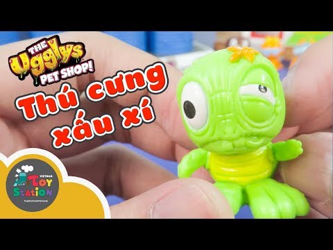 Mở pack bất ngờ thú cưng xấu xí Uglys Pet Shop series 1 ToyStation 184