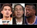 Reacting to Trae Young & the Hawks eliminating the Knicks in the 1st round of the playoffs | Get Up