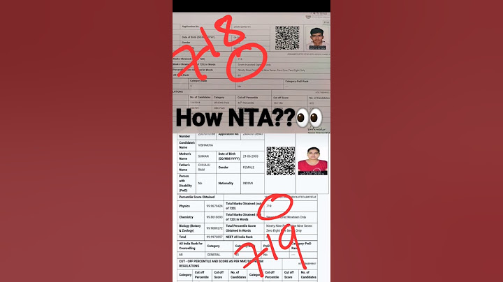 Shocking NEET Result By NTA Where Student Scoring 719 Marks But How 🤔 #neet2024 #neetexam #nta