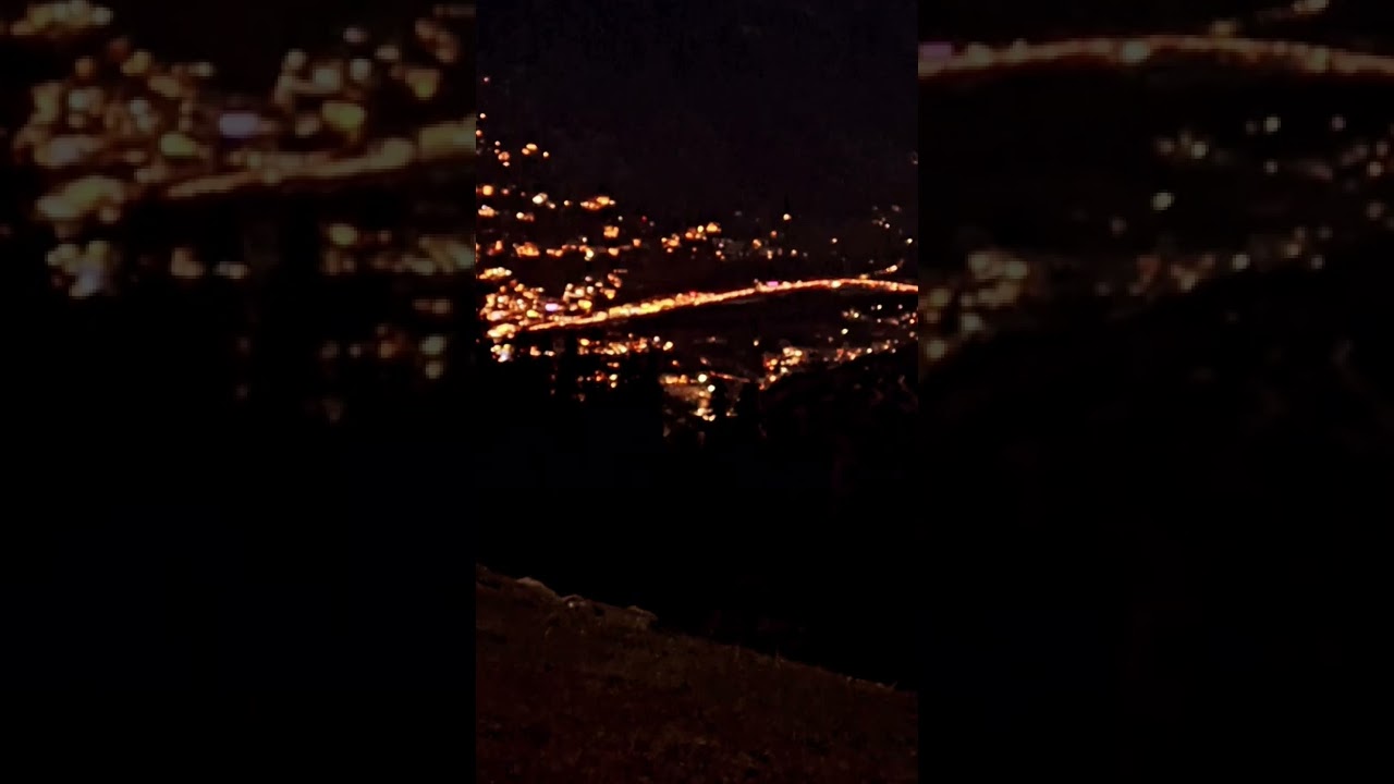 Beautiful Manali at night