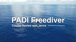 自由潜水训练视频解析：PADI Freediver Course Review with Jenna