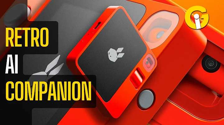 Rabbit R1 AI Companion IS Your NEW Retro Pocket Sidekick!