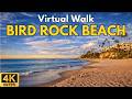 Bird Rock Beach 4K POV Walk | Rocky Coves & Pacific Coastline | Laguna Beach | Treadmill Walk
