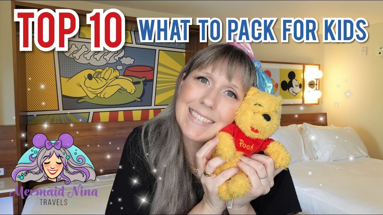 Top 10 Must Have Items When Traveling With Kids