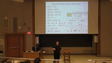 Theory of Computation (CS3102), Lecture 09, Professor Gabriel Robins, Spring 2018 (Panopto)