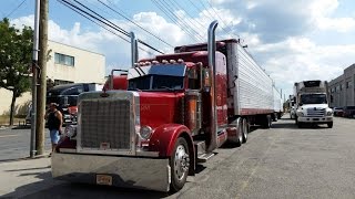 Дальнобой по США .Продолжение Рейс в Нью Йорк. Обзор Peterbilt 379. Встреча с Вадимом.