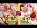 Diferencias entre BEBÉS REBORN AUTÉNTICOS y REBORNS FALSOS 😵‍💫