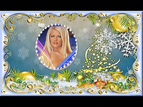 Бесплатный проект ProShow Producer Новогодняя открытка New Year cards Слайд-шоу