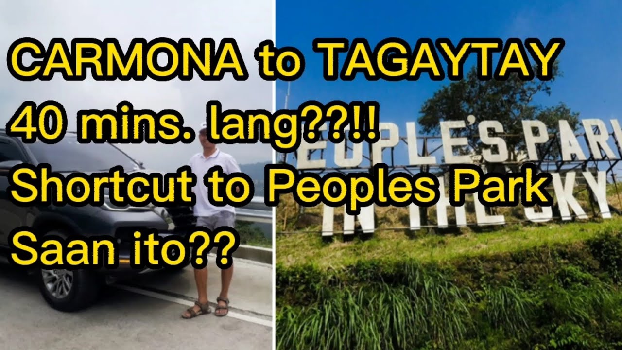 TAGAYTAY TRIP 2023||SLEX-CARMONA TO TAGAYTAY DRIVE TOUR||PEOPLES PARK IN THE SKY