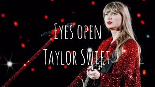 Taylor Swift - Eyes Open (Taylor's version) (lyrics)