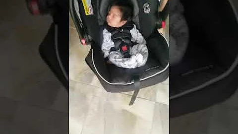 Meeting baby brother for the first time