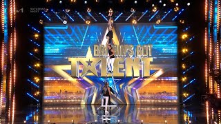 Britain's Got Talent 2024 Serbat Troupe Heart Stopping Audition Full Show w/Comments Season 17 E04