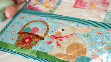 Easy Pieced Table Runner Series - April | a Shabby Fabrics Tutorial