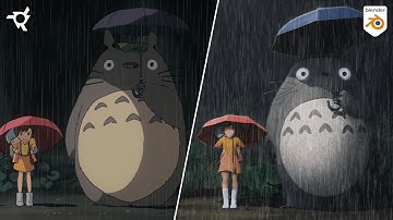 How I Recreated a Studio Ghibli Scene in Blender | 