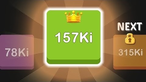 157ki My new highest score in 2048 game #bestplayer #games #puzzle #gaming #puzzlegame