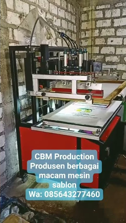 Mesin sablon karung Wa: 085643277460 produksi:@CBM Production