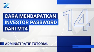 Cara Mendapatkan Investor Password Di ZFX MT4
