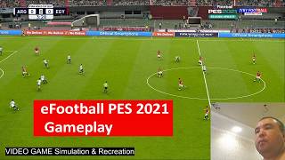 PES 2021 Video game Simulation | Argentina vs Egypt | Full Match All Goals Gameplay