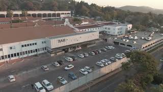 Zuid Afrikaans Hospital from the air