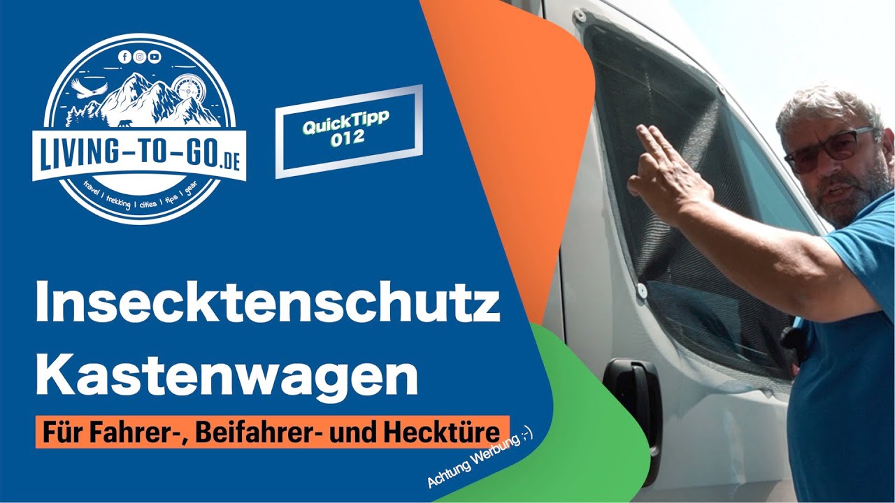 Effektive und einfache Fahrzeugbelüftung mit VanEssa mobilcamping  Fliegengitter und Magneten - VanEssa mobilcamping