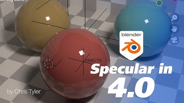 You need to know this about Specularity in Blender 4.0
