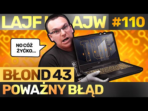 MOCARNE GPU PRZESTAŁO DZIAŁAĆ :P KOD BŁĘDU 43 #LIVE 110