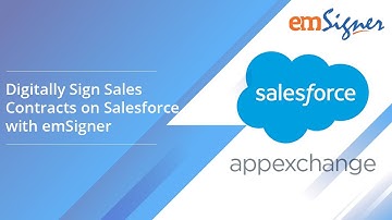 Digitally Sign Sales Contracts on Salesforce with emSigner