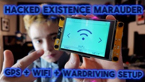 Hacked Existence Marauder Build | GPS + WiFi + Wardriving Setup