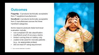 Stakeholder Consultation on Pulse Ox: Lessons learned from technical evaluations of tender processes