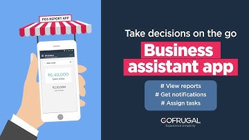 Take decisions on the go with WhatsNow Retail POS Report App| Gofrugal | Business reports app