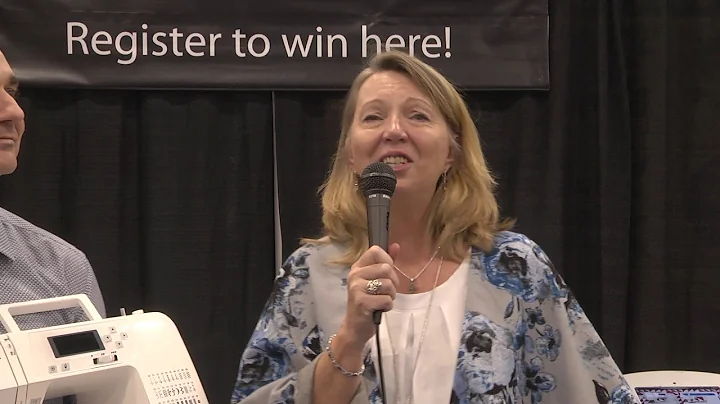 Leona Foster Wins Janome Sewing Machine at AQS Qui...