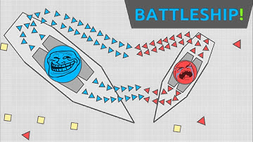 AI CONTROLLED BATTLESHIPS!!! -Diep.io New Battleship AI is it good? Tried every build!!