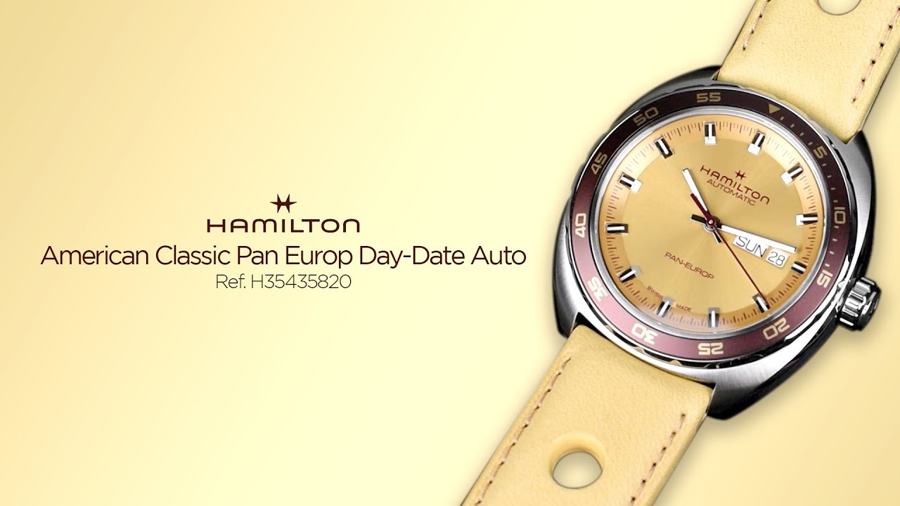 Closer Look: Hamilton's Latest Marvel The American Classic Pan Europ  Day-Date Ref. H35435820