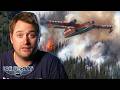 Fighting Deadly Wildfires In CL-215 Water Bombers! | Ice Pilots