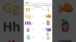 Alphabet Worksheets for Kids