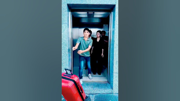 Be respectful when taking the elevator