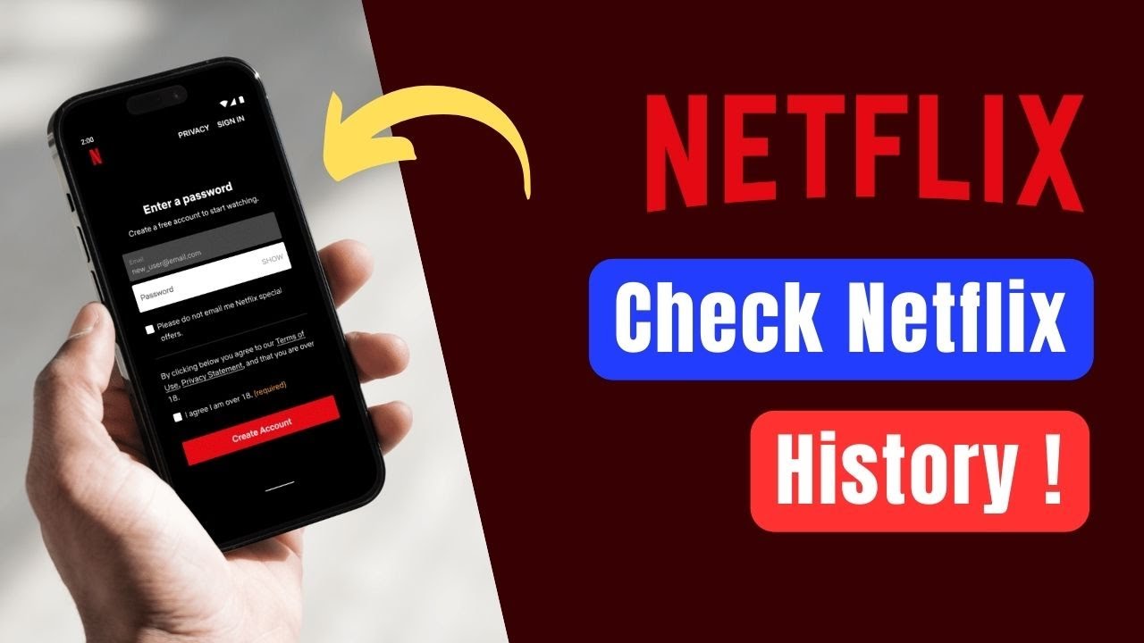 How to Check Netflix History !