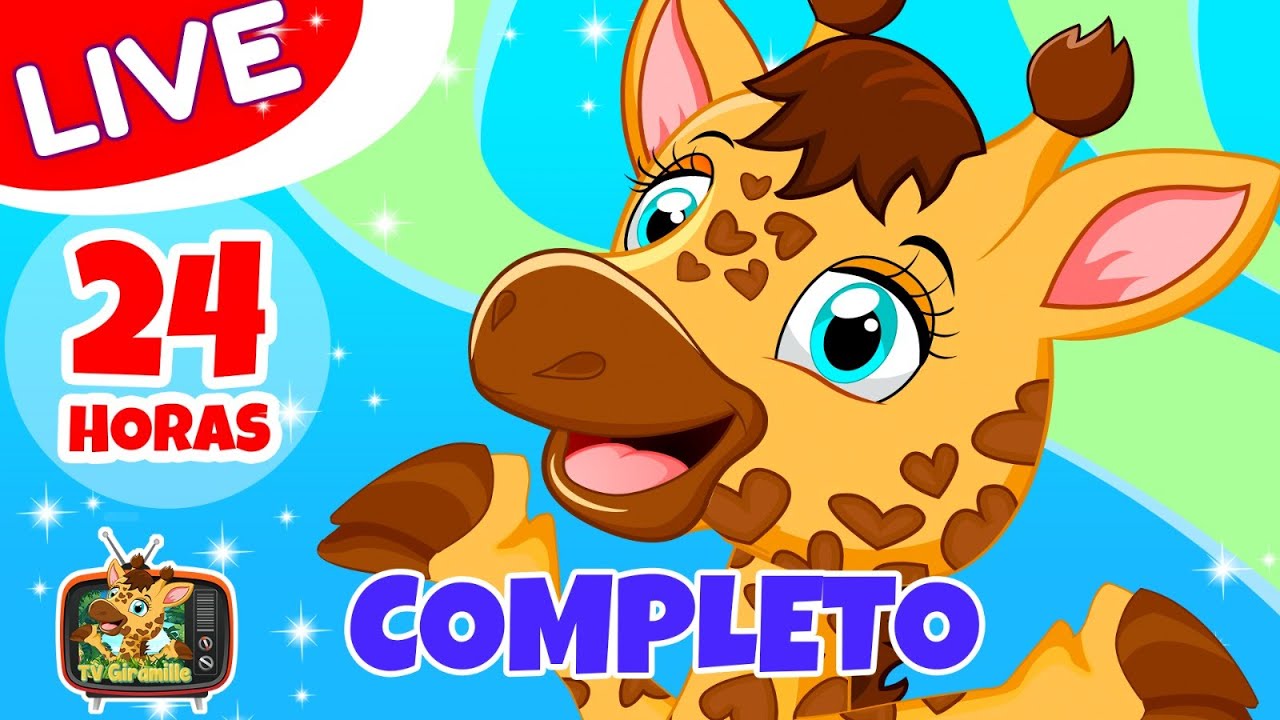 🔴 TV Giramille 24h ao vivo • Live sem intervalos | Desenho Animado Musical